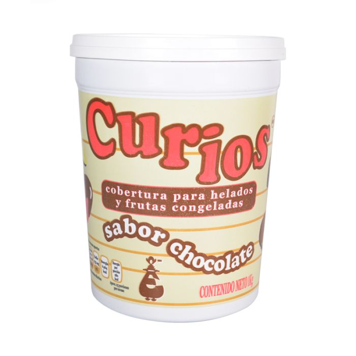  - Cobertura para helados sabor chocolate Curios 1 kg - 1