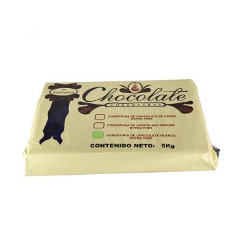 Cobertura extra fina de chocolate blanco La Esperanza 5 kg | La Esperanza />