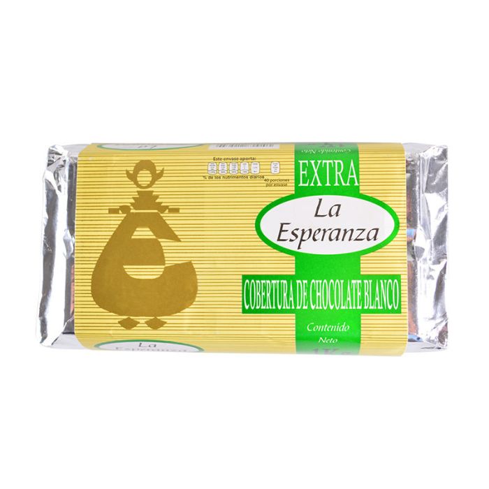  - Cobertura  extra fina de chocolate blanco La Esperanza 1 kg - 2