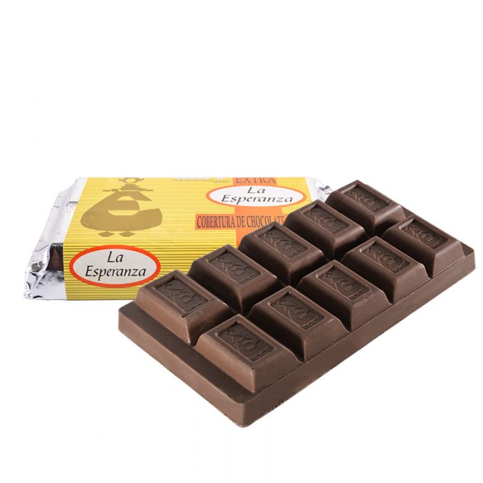 - Cobertura extra fina de chocolate oscuro La Esperanza 1 kg - 1