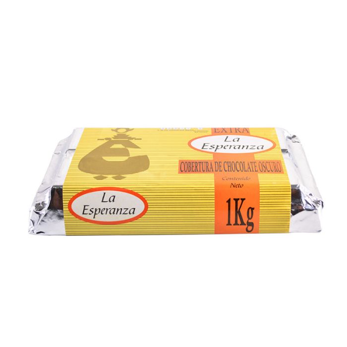  - Cobertura extra fina de chocolate oscuro La Esperanza 1 kg - 2