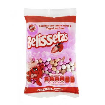Confitado grande sabor yogurt de fresa Belissetas 480 g | La Esperanza />