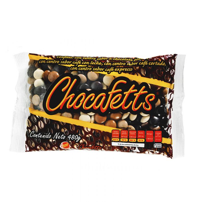  - Confitado grande sabor café Chocafetts 480 g - 3