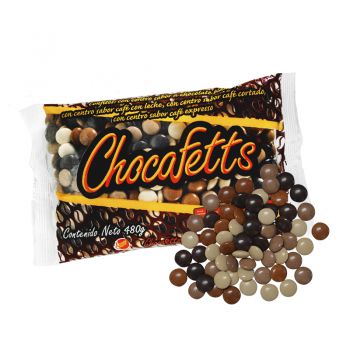 Confitado grande sabor café Chocafetts 480 g | La Esperanza />